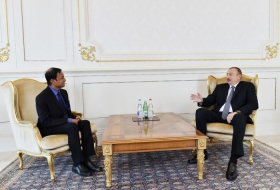 President Ilham Aliyev receives credentials of new Sri Lankan ambassador